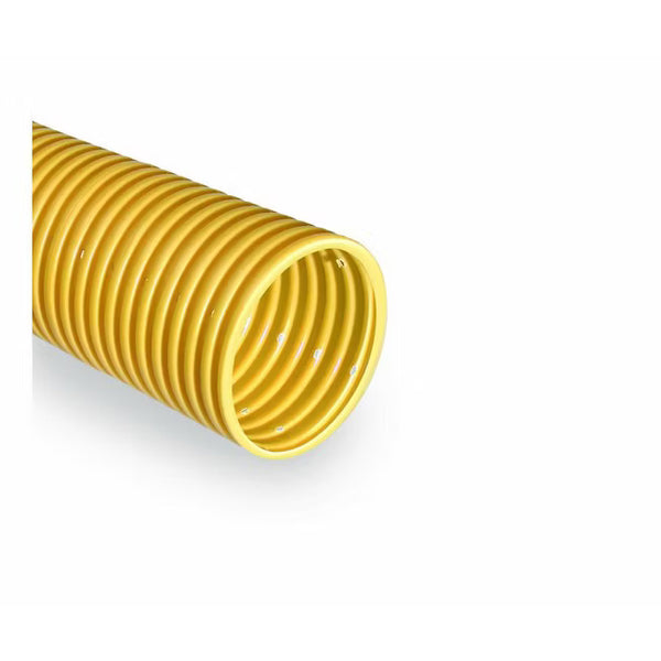 Drænrør PVC 80 mm x 50 m Gul