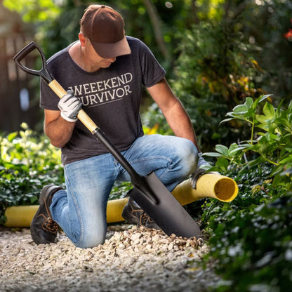 Drænspade Smal 110 cm Stål