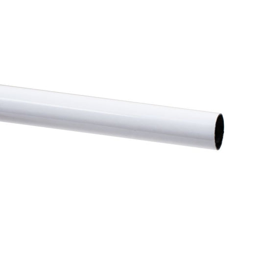 Hvid gardinstang 300 cm