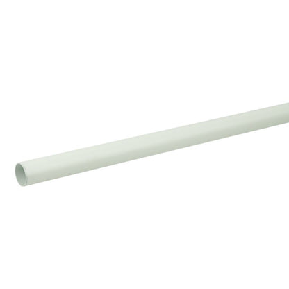 GoodHome Anafi gardinstang 19 mm 160 cm hvid