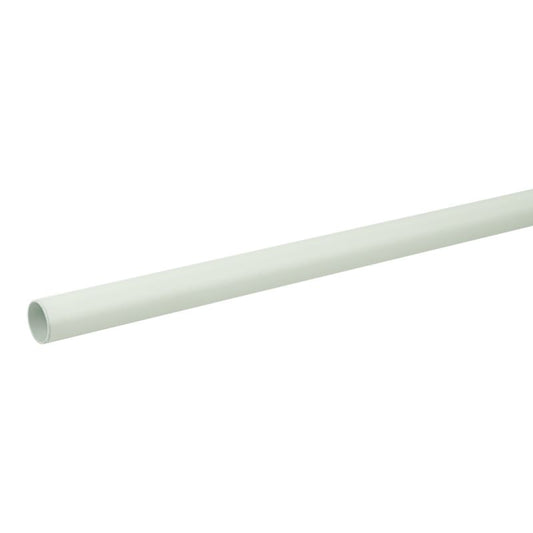 GoodHome Anafi gardinstang 19 mm 240 cm hvid