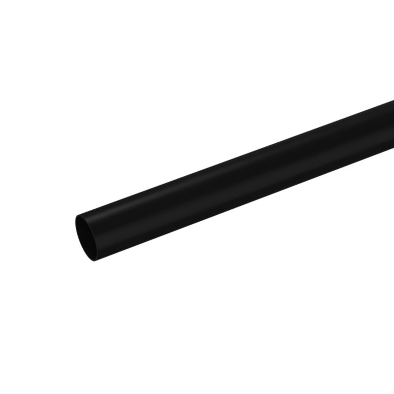 GoodHome Araxos gardinstang 19 mm 160 cm sort