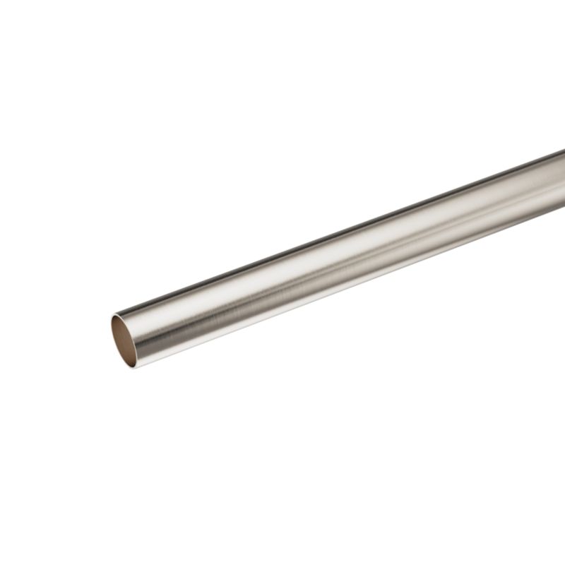 GoodHome Athens gardinstang 16 mm 160 cm grå