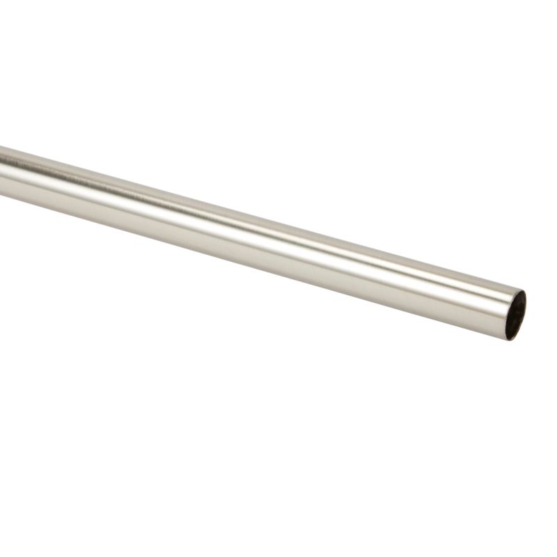 GoodHome Athens gardinstang 19 mm 300 cm grå