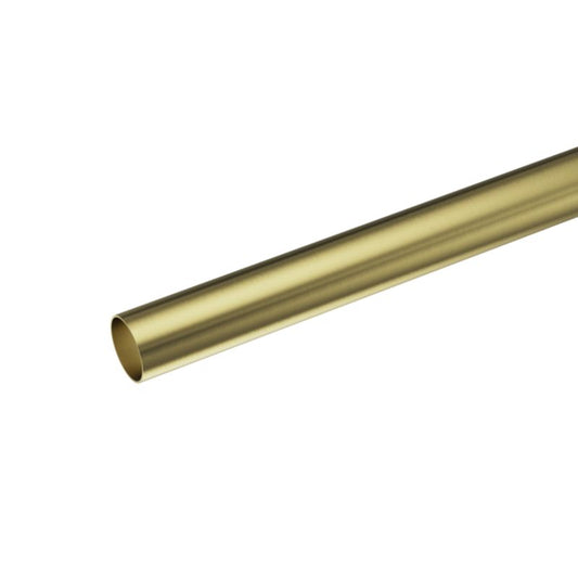 GoodHome Elasa gardinstang 19 mm 240 cm i guld