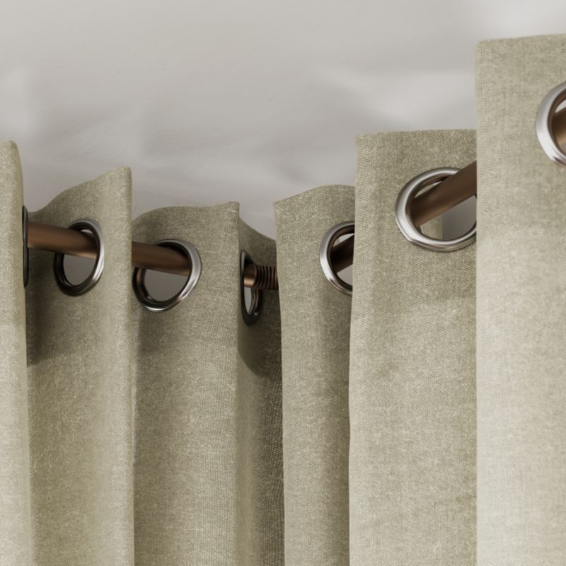 GoodHome Kozani gardinstang 19 mm 160 cm brun