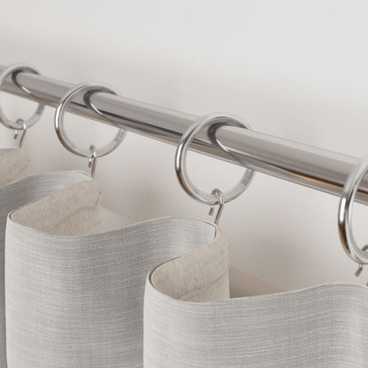 GoodHome Olympe gardinstang 19 mm 160 cm grå