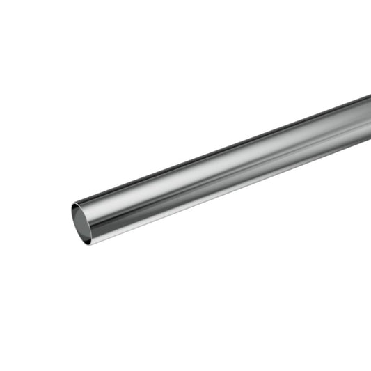 GoodHome Olympe gardinstang 19 mm 160 cm grå