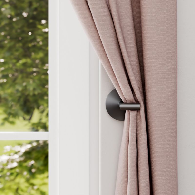GoodHome Tinos gardinstang 19 mm 160 cm grå