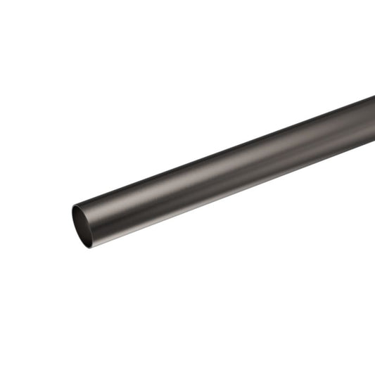 GoodHome Tinos gardinstang 19 mm 300 cm grå