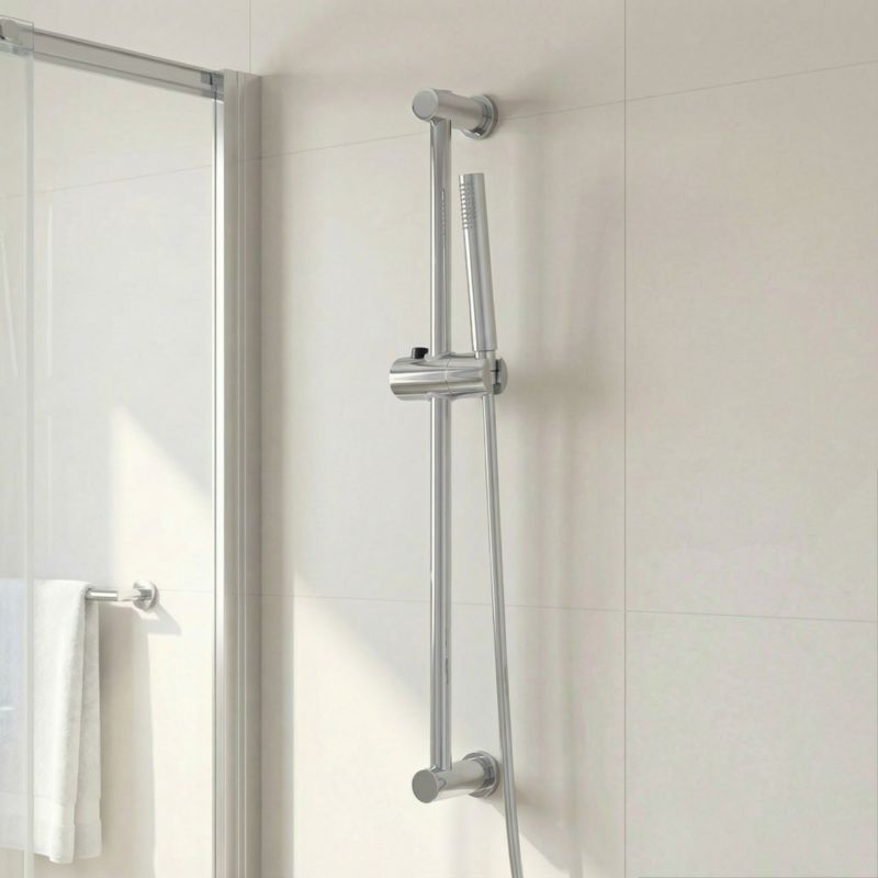 Bruseslangeholder i Krom 64,5 cm | 3663602950301