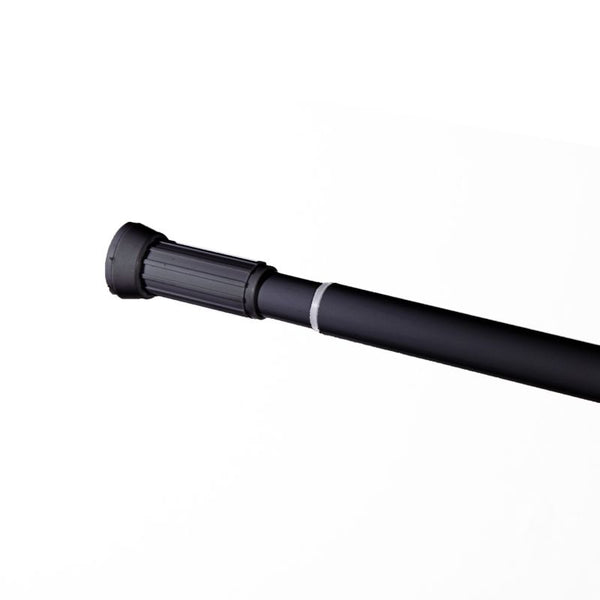 Brusesstang Nira 70-120 cm Sort Aluminium 20 mm