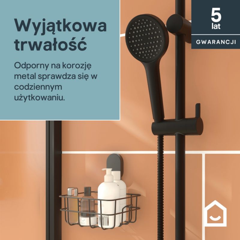 Brusesæt Maza 65,4 cm Sort Rustfrit Stål | 5063022511676