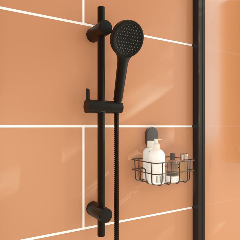 Brusesæt Maza 65,4 cm Sort Rustfrit Stål | 5063022511676
