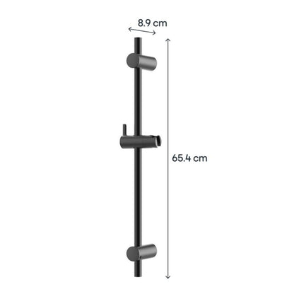 Brusesæt Maza 65,4 cm Sort Rustfrit Stål | 5063022511676