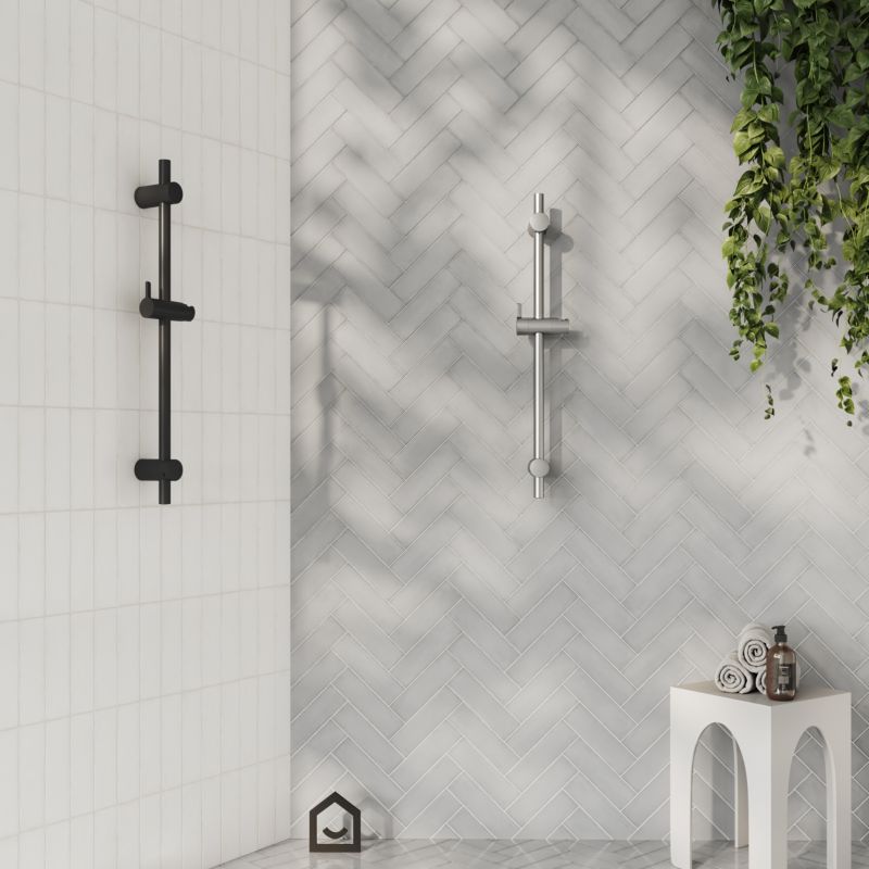 Brusesæt Maza 65,4 cm Sort Rustfrit Stål | 5063022511676