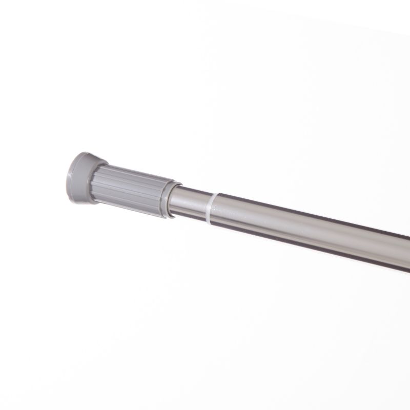 Justerbar Brusestang 110-200 cm 20 mm Krom