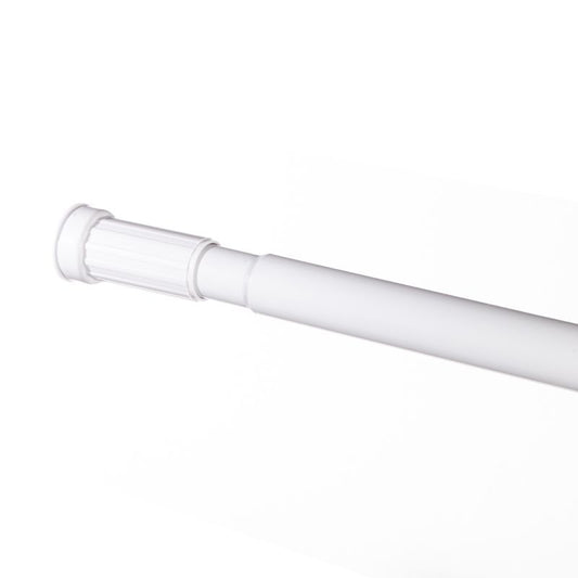 Nira justerbar brusebøjle 140-260 cm 25 mm hvid