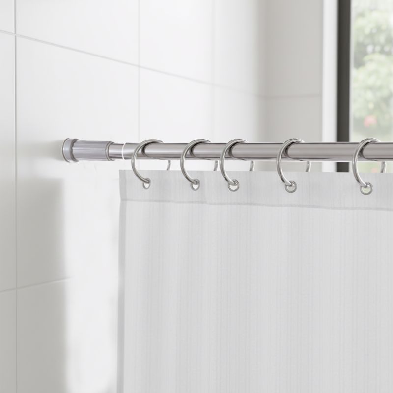 Brusestang Nira Regulerbar 140-260 cm 25 mm Krom