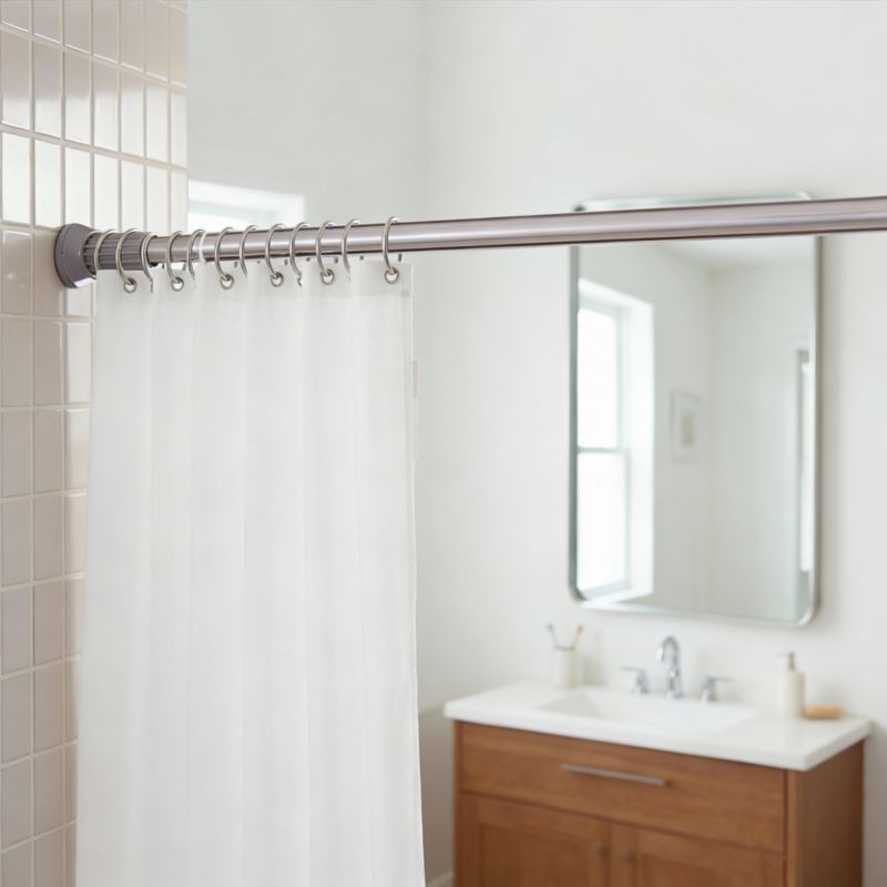 Brusestang Nira Regulerbar 70-120 cm 20 mm Krom