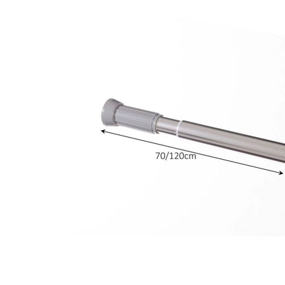 Brusestang Nira Regulerbar 70-120 cm 20 mm Krom
