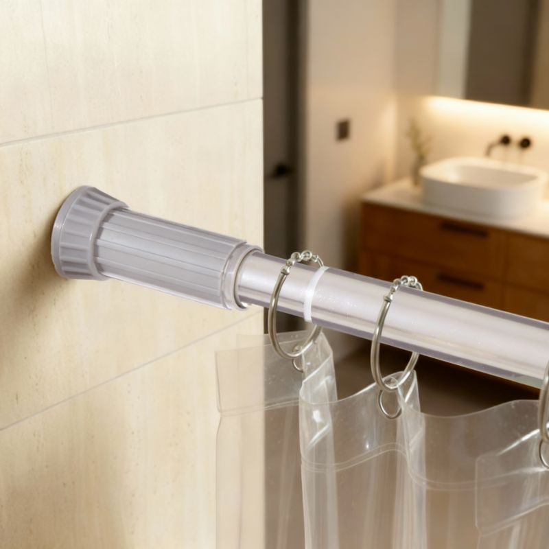 Brusestang Nira Regulerbar 70-120 cm 20 mm Krom