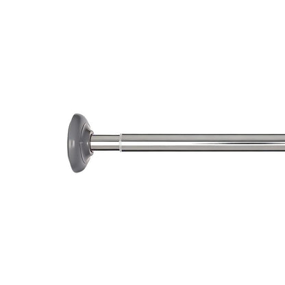 Regulerbar Brusestang 140-260 cm 25 mm Krom