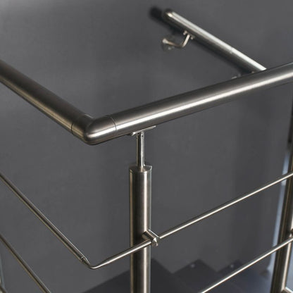 Shop Line stang Ø 42,4 mm i rustfrit stål 100 cm