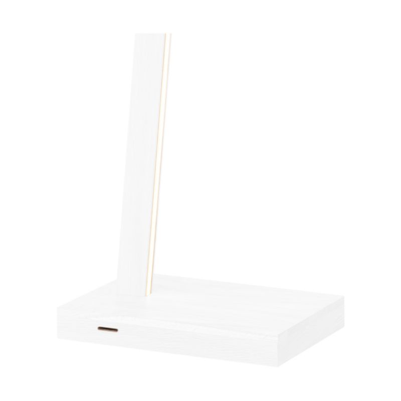 Trægulvlampe SPOT Light 1xLED 22W Bøgtræ Hvid FSC Touch-dæmper Polsk Producent 1 stk.