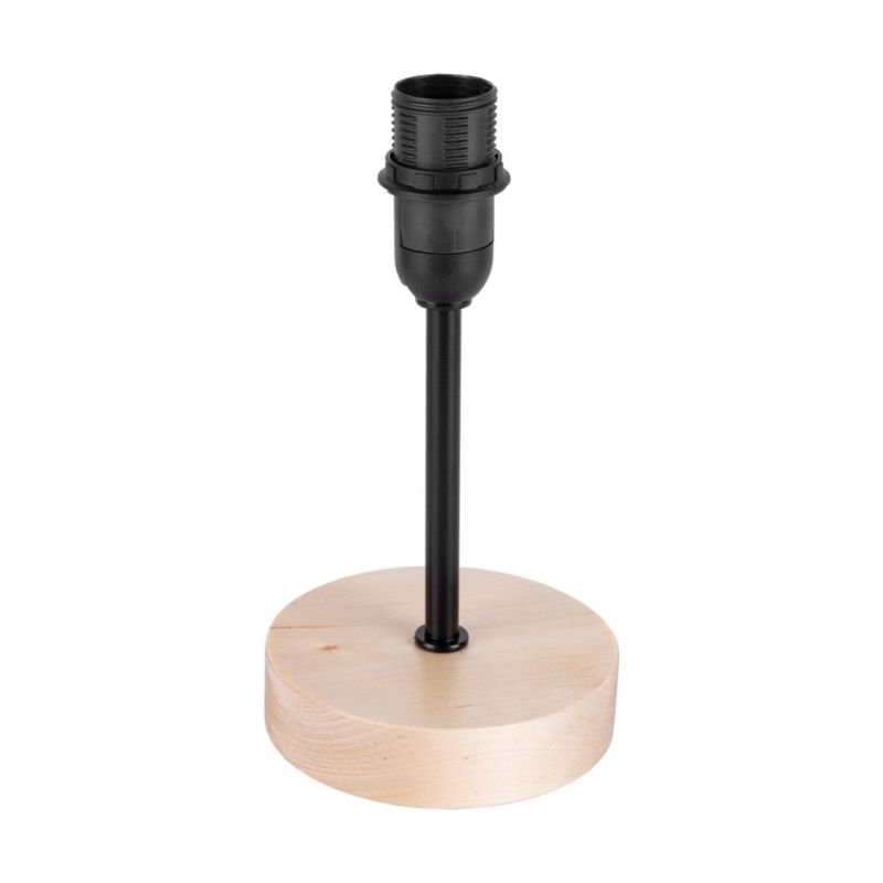 Træbordlampe SPOT Light 1xE14 Max. 25W Naturlig FSC-birk med antracitfinish, 1 stk.