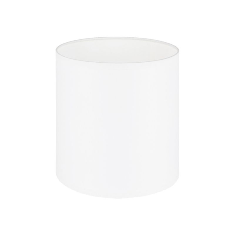 Træbordlampe SPOT Light 1xE27 25W Bøgetræ FSC i Valnøddefinish med Hvidt Stofskærm, Polsk Producent, 1 stk.