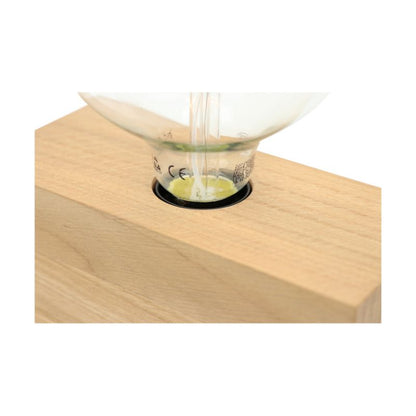 Træbordlampe SPOT Light 1xE27 Max.25W Olieret FSC-eg, Polsk Producent, 1 stk.