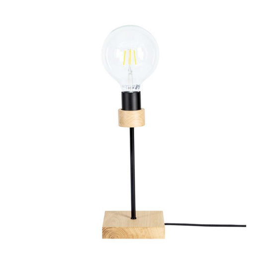 Træbordlampe SPOT Light 1xE27 Max. 25W Olieret Eg FSC i Moderne Stil, Polsk Producent, 1 stk.