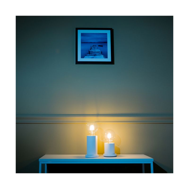 Træbordlampe SPOT Light 1xE27 Max. 25W Bøgtræ Hvid FSC, Polsk Producent, 1 stk.