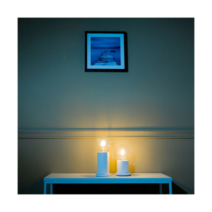 Træbordlampe SPOT Light 1xE27 Max. 25W Bøgtræ Hvid FSC, Polsk Producent, 1 stk.