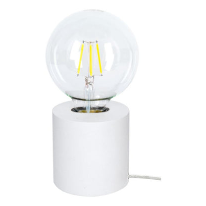 Træbordlampe SPOT Light 1xE27 Maks. 25W Bøgtræ Hvid FSC, Polsk Producent, 1 stk.