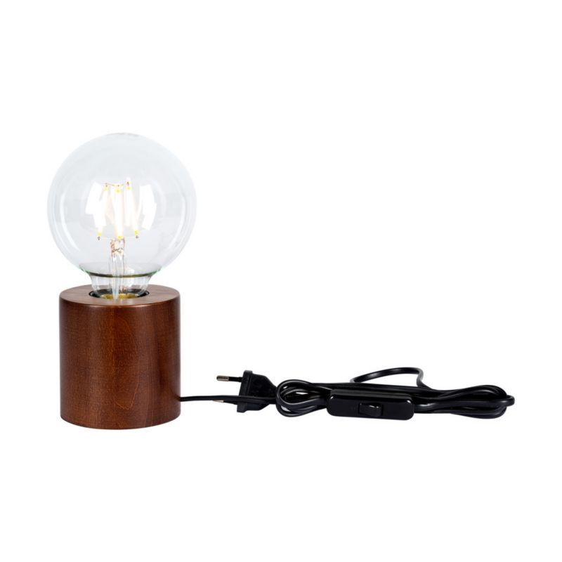 Træbordlampe SPOT Light 1xE27 Max. 25W Naturlig Bøg FSC, Polsk Producent 1 stk.