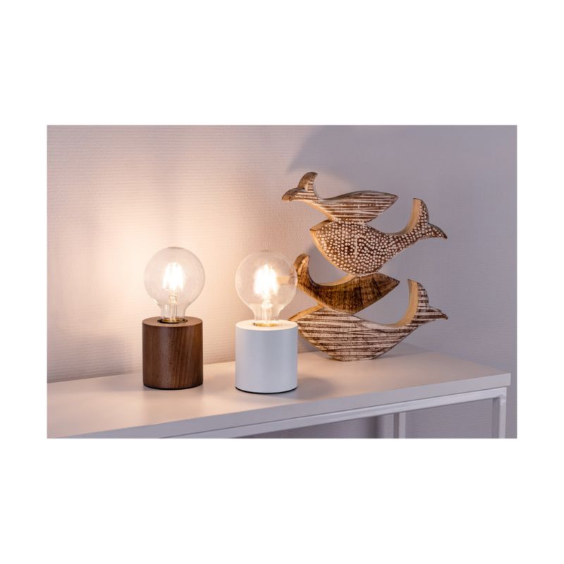 Træbordlampe SPOT Light 1xE27 Max. 25W Naturlig Bøg FSC, Polsk Producent 1 stk.