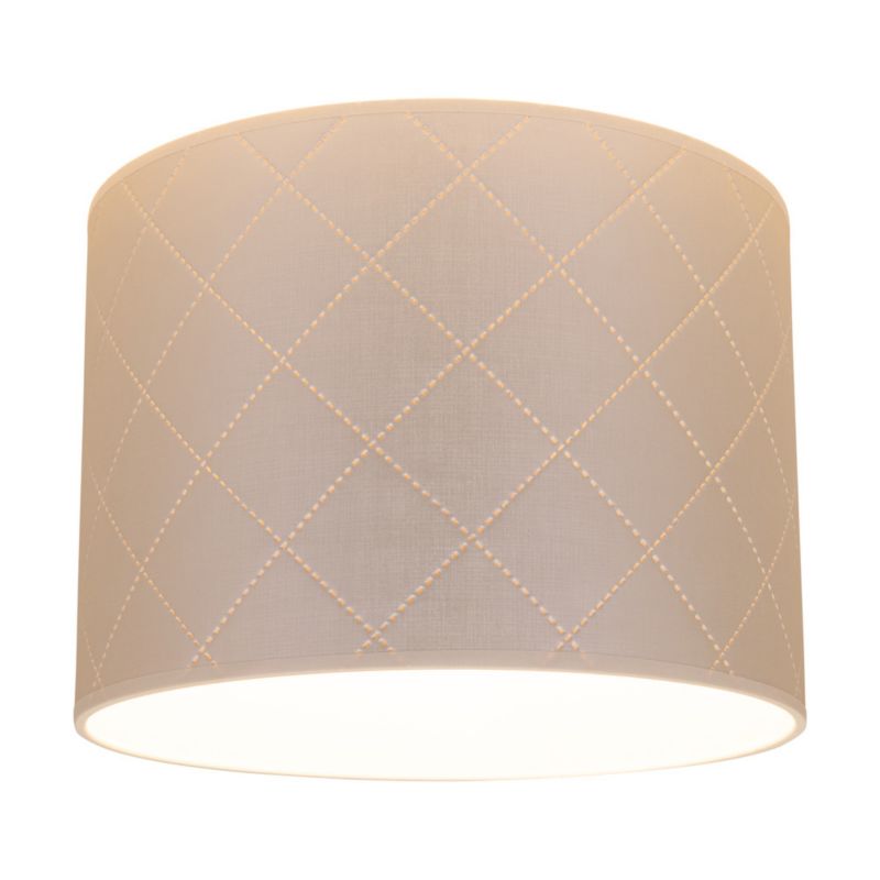 Træbordlampe SPOT Light 1xE27 Max. 60W Olieret Eg FSC med Perlemorsfarvet Stofskærm, Polsk Producent, 1 stk.