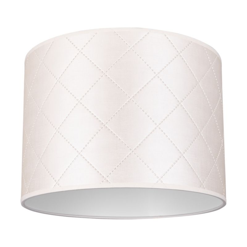 Træbordlampe SPOT Light 1xE27 Max. 60W Olieret Eg FSC med Perlemorsfarvet Stofskærm, Polsk Producent, 1 stk.