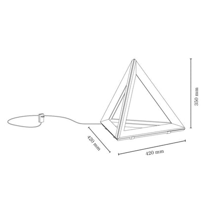 Træbordlampe SPOT Light 1xLED 27W Olieret Eg FSC, Polsk Producent, 1 stk.