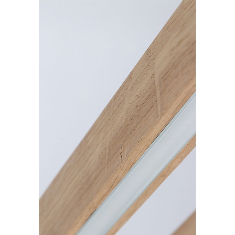 Træloftslampe SPOT Light 2xLED Integreret 24V 57W Olieret Eg FSC, Polsk Producent, 1 stk.