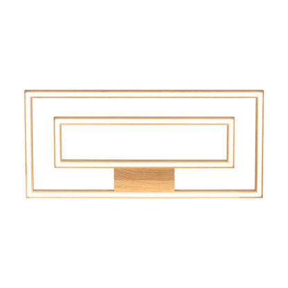 Træloftslampe SPOT Light 2xLED Integreret 24V 57W Olieret Eg FSC, Polsk Producent, 1 stk.