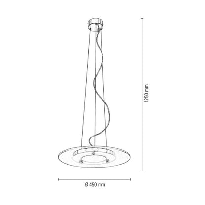 Træloftlampe SPOT Light Square 3xGU10 Max. 6W Naturlig FSC-birk, Polsk producent, 1 stk.