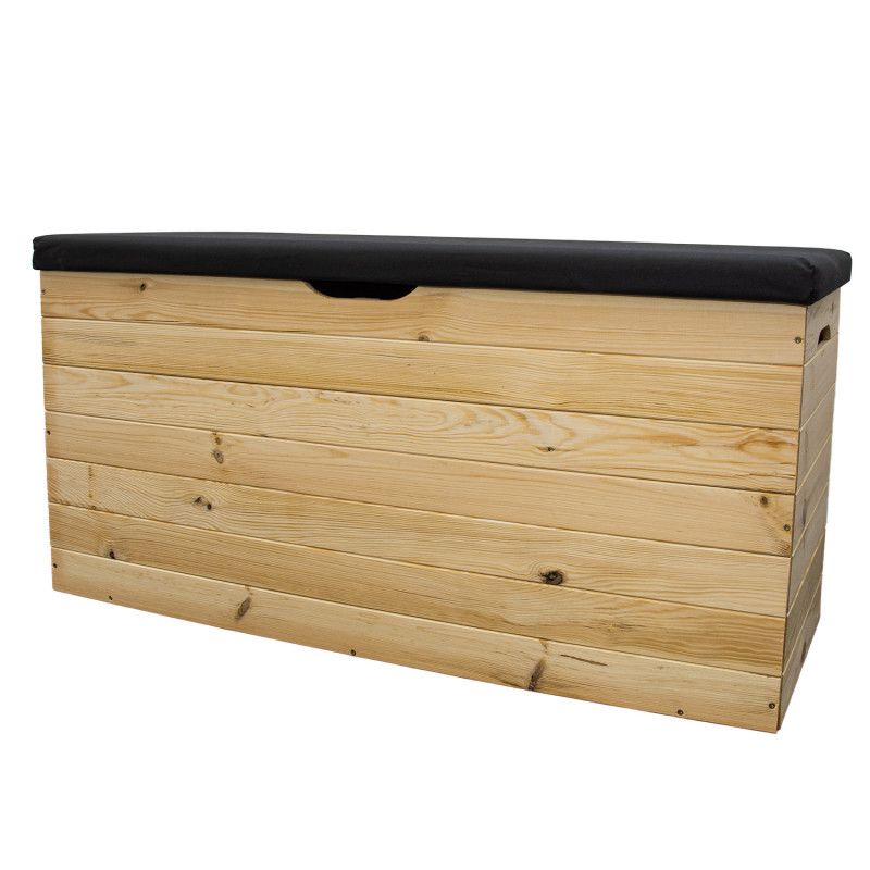 Træskrin 4iQ Group 100x40x50 cm polstret kiste 200L 1 stk.