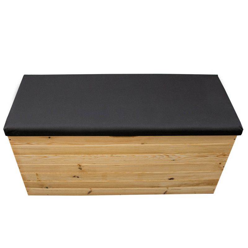 Træskrin 4iQ Group 100x40x50 cm polstret kiste 200L 1 stk.