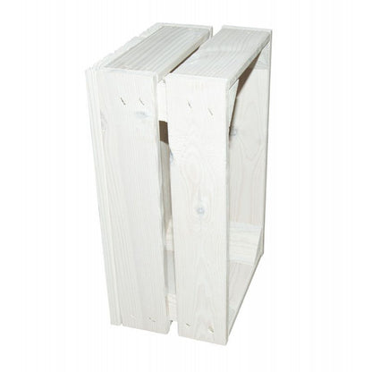 Hvid trææske 4iQ Group 32x20x14 cm, 1 stk.