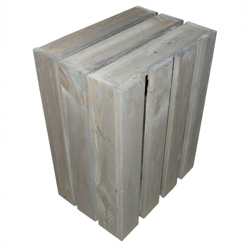 Trækasse 4iQ Group 40x30x21 cm grå 1 stk.