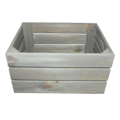 Trækasse 4iQ Group 40x30x21 cm grå 1 stk.
