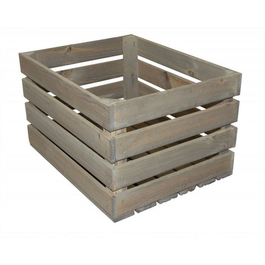 Trækasse 4iQ Group 50x40x30 cm grå 1 stk.
